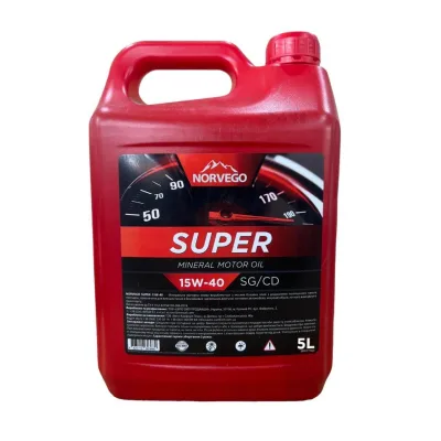 Моторна олива NORVEGO SUPER 15W40 5л