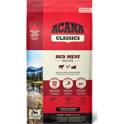 Сухий корм для собак ACANA Red Meat Recipe 14,5 кг (0064992561178)