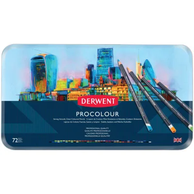 Олівці кольорові Derwent Procolour, 72 кольорів (5028252514675)