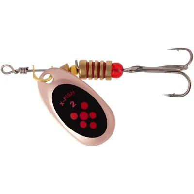 Блешня X-Fish Spike 4.5g 2 Copper black orange (1917.06.38)