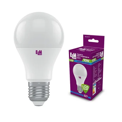Лампочка ELM B60 10W PA10S E27 4000K (18-0177)