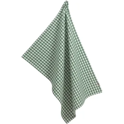 Рушник Kela кухонний Cora, 70x50 см, зелений в клітинку (12823) (00000024660)