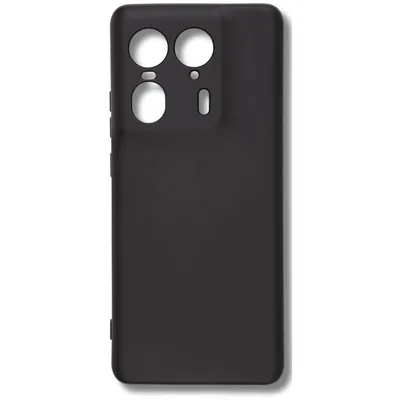 Чохол до мобільного телефона BeCover Silicone Motorola Edge 50 Ultra Black (714689)