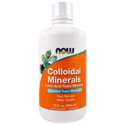 Мінерали Now Foods Колоїдні Мінерали, Colloidal Minerals, 946 мл (NOW-01405)