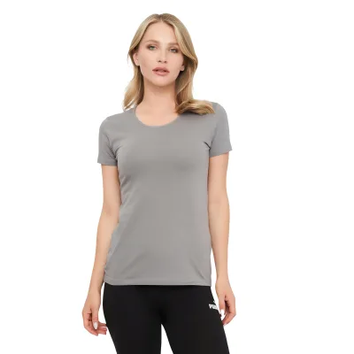 Футболка Kappa T-shirt Mezza Manica Girocollo K2501 GrigioUnito сірий L (8054954012543)