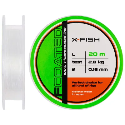 Флюорокарбон X-Fish FCoated 20m 0.16mm 2.8kg (1917.01.41)