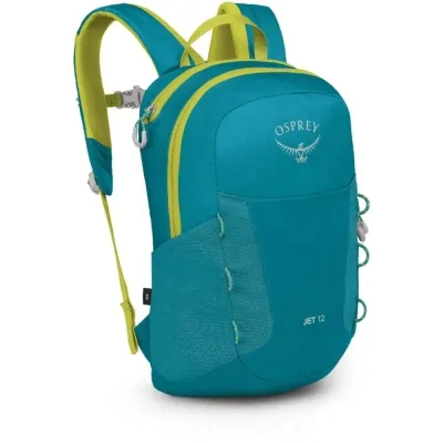 Рюкзак туристичний Osprey Jet 12 blue spikemoss/lemongrass - O/S - синій (009.3894)
