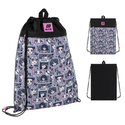 Сумка для взуття Kite 601M Anime Girl (K25-601M-9)