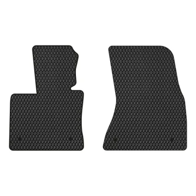 Килимок в салон EVAtech передні BMW X6 (F16) 2014-2019 2 покол (BM334AB2BW4RBB)