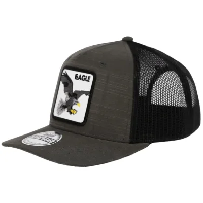 Кепка coFEE Five Panels Snap Eagle темно-сіра (SH2026.7/9)
