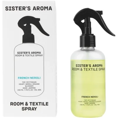 Освіжувач повітря Sister's Aroma Французький неролі Парфумований спрей для кімнати та текстилю 230 мл (4820227786015)