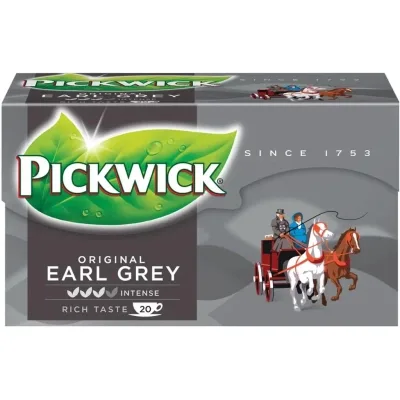 Чай Pickwick Earl Grey чорний з бергамотом 20х2 г (8711000564301)