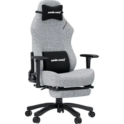 Крісло ігрове Anda Seat Fabric Luna Pro Size L Gray (AD18T-44-G-F)