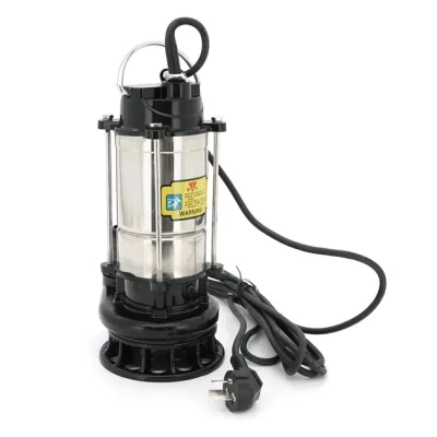 Заглибний насос Voltronic 370W, 220V, до 5 м³/год, підйом до 7 м, 40 мм, INOX, 400х200х185мм, 5.7кг, + перехідник (YT-P-370-7)