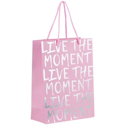Подарунковий пакет Axent паперовий Live the moment 18х24 см (8501-29-A)