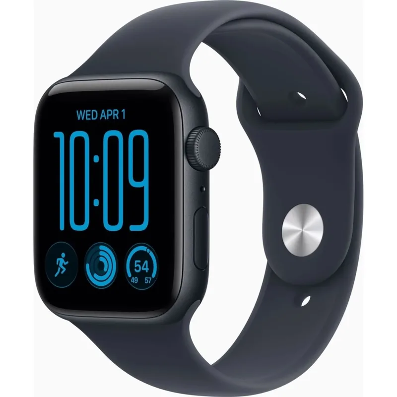 Смарт-годинник Apple Watch SE 3 2026 GPS 40mm Midnight Aluminium Case with Navy Blue Sport Band - M/L (MJL14RK/A)