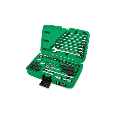 Набір інструментів Toptul 1/4" + ключі 49од. (GCAI4901)