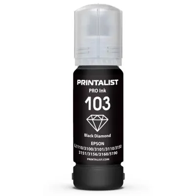 Чорнило Printalist Epson L3100/3110/3150 70г Black (PL103BK)