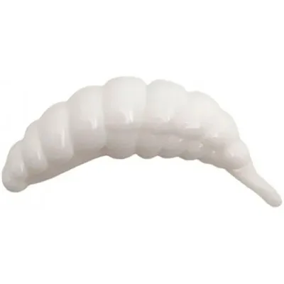 Силікон рибальський FishUP Ozi 1.2" 009 - White, cheese taste (10шт/уп) (1864.14.02)