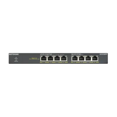 Комутатор мережевий Netgear GS308PP-100EUS