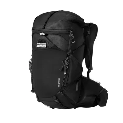 Рюкзак туристичний Naturehike Helium CNK2450XB016, 40 л, чорний, M (6976507666664)
