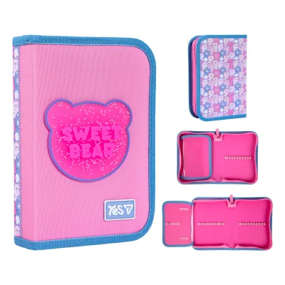 Пенал Yes твердий одинарний з клапаном Sweet Bear HP-03 (533729)