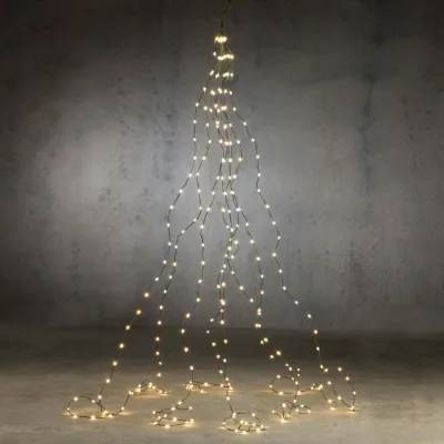 Гірлянда Luca Lighting Конус 1,6+6 м, теплий білий (8720362027041)