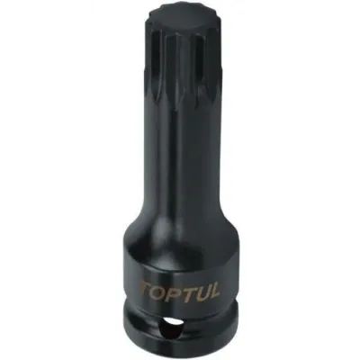 Торцева головка Toptul SPLINE ударна М18 L77мм 1/2" (KADB1618L)