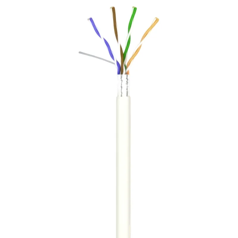 Кабель вита пара OK-Net КПВЭ-ВП (200) FTP, CAT5е, 4х2х0.51, бухта 100м