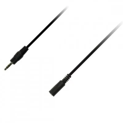 Кабель мультимедійний 3.5mm M to 3.5mm F 3.0m Piko (1283126473920)