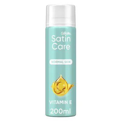 Гель для гоління Satin Care Вітамін Е 200 мл (8006530148108)