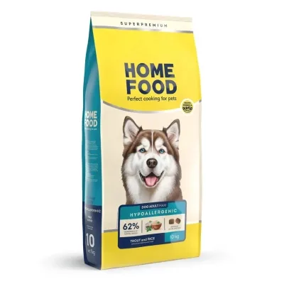 Сухий корм для собак Home Food ADULT MAXI Hypoallergenic з фореллю та рисом 10 кг (4820235020347)