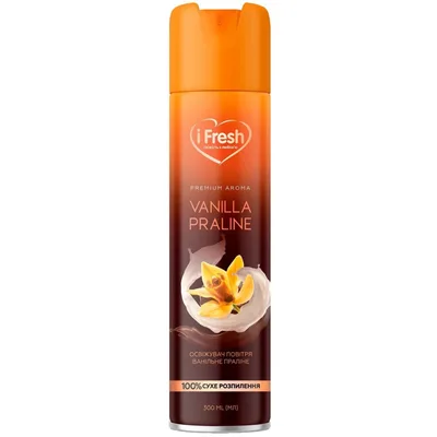 Освіжувач повітря iFresh Premium aroma Vanilla praline 300 мл (4820268100030)