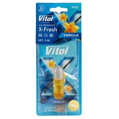 Ароматизатор для автомобіля VITOL X-Fresh Vanilla (VF03)