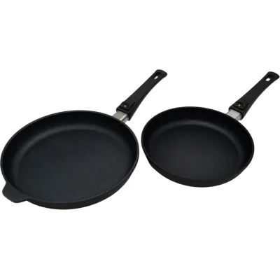 Набір сковорідок Swiss Diamond Induction 24 см та 28 см зі з'ємними ручками (XD SET602iD)