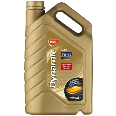 Моторна олива MOL Dynamic Gold DX 5W-30 4л (13302295)