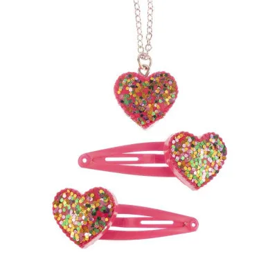 Дитячий набір прикрас Great Pretenders Sparkle My Heart 3 одиниці (86074)
