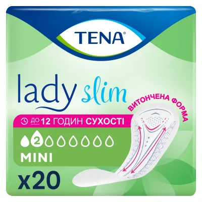 Урологічні прокладки Tena Lady Slim Mini 20 шт. (7322540852486)