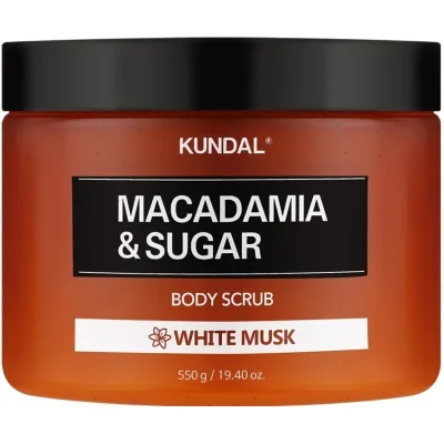 Скраб для тіла Kundal Macadamia & Sugar Body Scrub 550 г (8809568748995)
