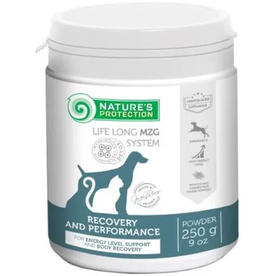 Пробіотична добавка для тварин Nature's Protection Recovery & Performance для котів і собак 250 г (CAN63553)
