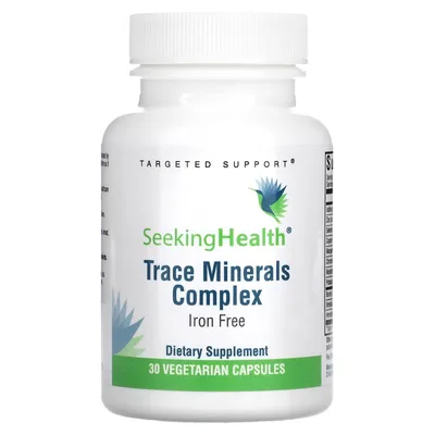 Мінерали Seeking Health Комплекс мікроелементів без заліза, Trace Minerals Complex, Iron Free (SKH-52126)