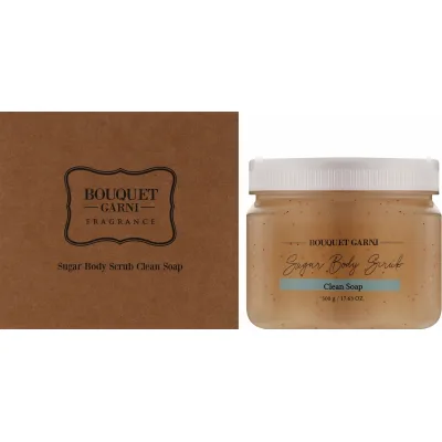Скраб для тіла Bouquet Garni Sugar Body Scrub Clean Soap 500 г (8809487048565)