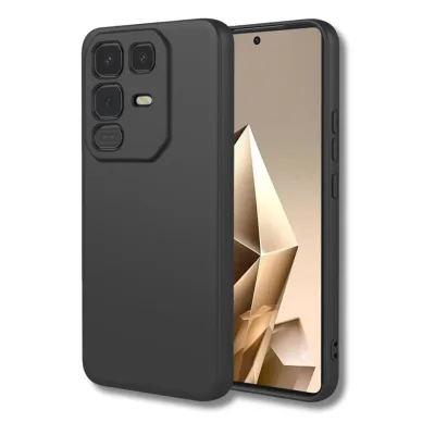 Чохол до мобільного телефона BeCover Silicone Infinix Note 50 4G (X6858) Black (714668)
