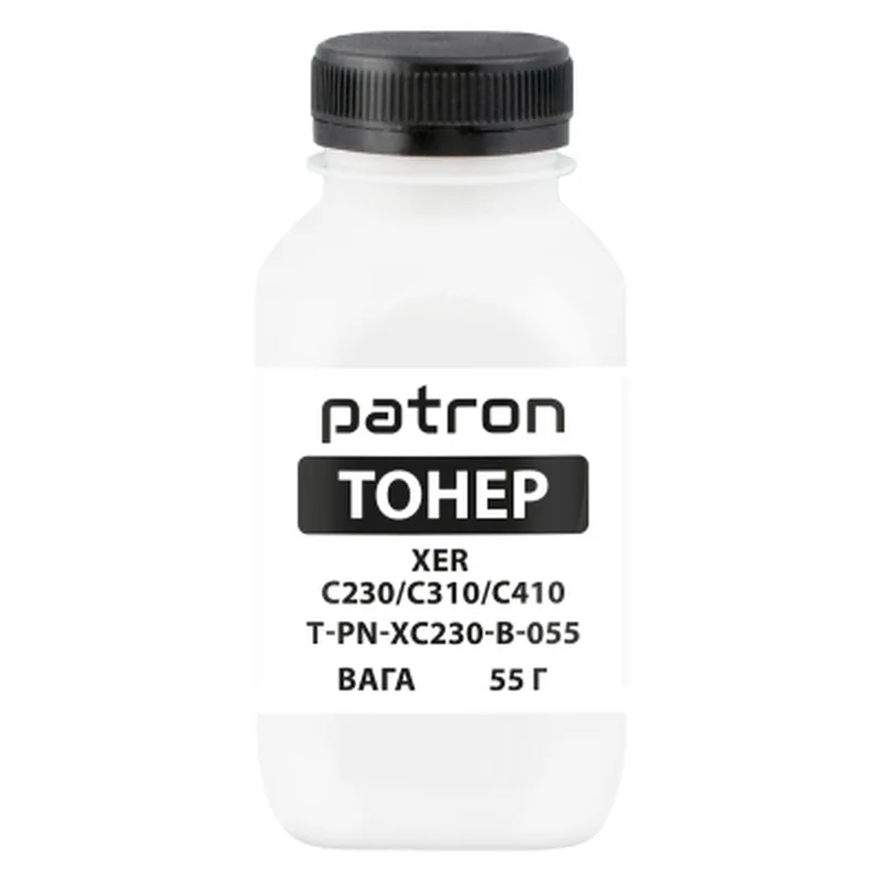Тонер XER C230/C310/C410, 55 г, Black Patron (PN-XC230-B-055)