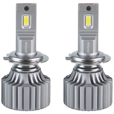 Автолампа PULSO LED-chips OEM PHILIPS Flip chip/9-16V/2*70W/8500Lm/6500K (N1-H7)