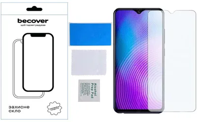 Скло захисне BeCover Tecno Pop 7 (BF6) 3D Crystal Clear Glass (709265)