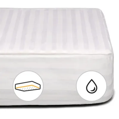 Наматрацник MirSon Royal Pearl тенсел (Modal) Waterproof 318/3 80x160 см (2200000371331)