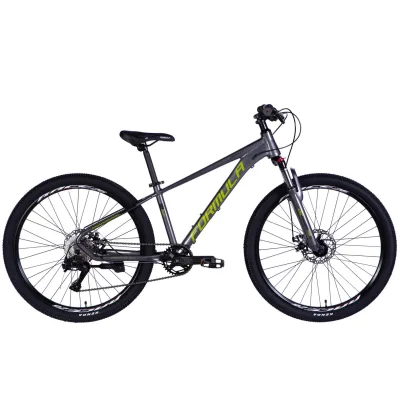 Велосипед Formula 26" ZEPHYR 3.0 DD CS рама-14" AL 2026 сірий з зеленим (OPS-FR-26-814)