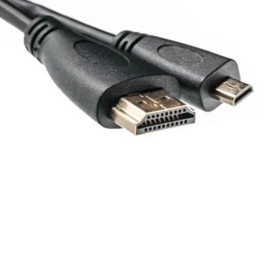 Кабель мультимедійний HDMI M to HDMI micro M 0.5m PowerPlant (KD00AS1241)