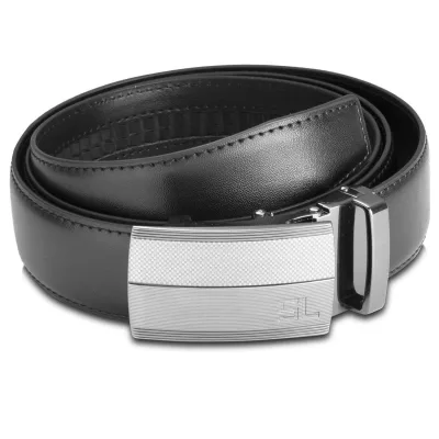 Ремінь Semi Line Чоловічий Шкіряний Black (DAS303138)